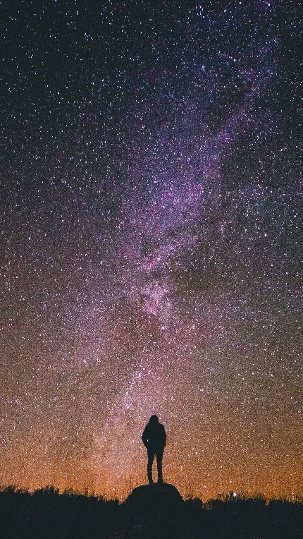 عکس آسمان شب واقعی