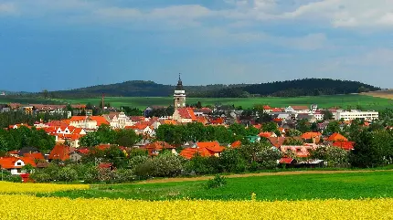 عکس روستاها و طبیعت چک