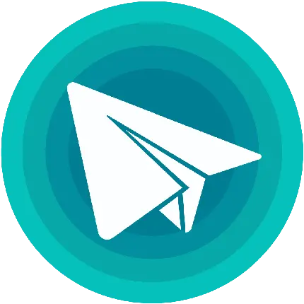 عکس لوگو Telegram بدون پس زمینه شیک png