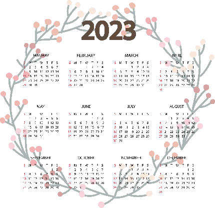 عکس تقویم سال ۲۰۲۳ برای پروفایل
