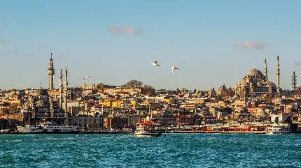 تصویر زمینه ترکیه با سواحل مشهور خاص و دیدنی ویژه لپ تاپ