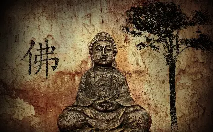 دانلود عکس زیبا و هنری از مجسمه بزرگ بودا در کوه داگوانگ مینگ