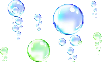 دانلود عکس png حباب های رنگارنگ صابونی برای فتوشاپ