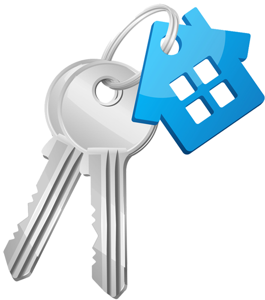 عکس کلید خونه به شکل نقاشی PNG