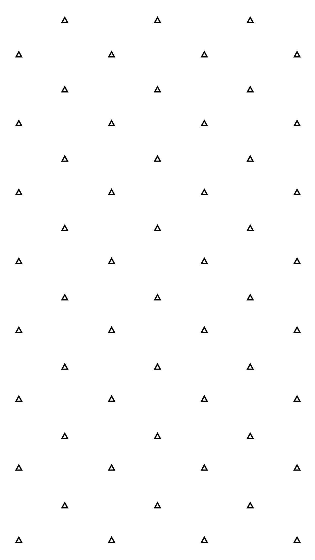 بهترین Wallpaper صفحه سفید ساده با طرح مثلث ریز