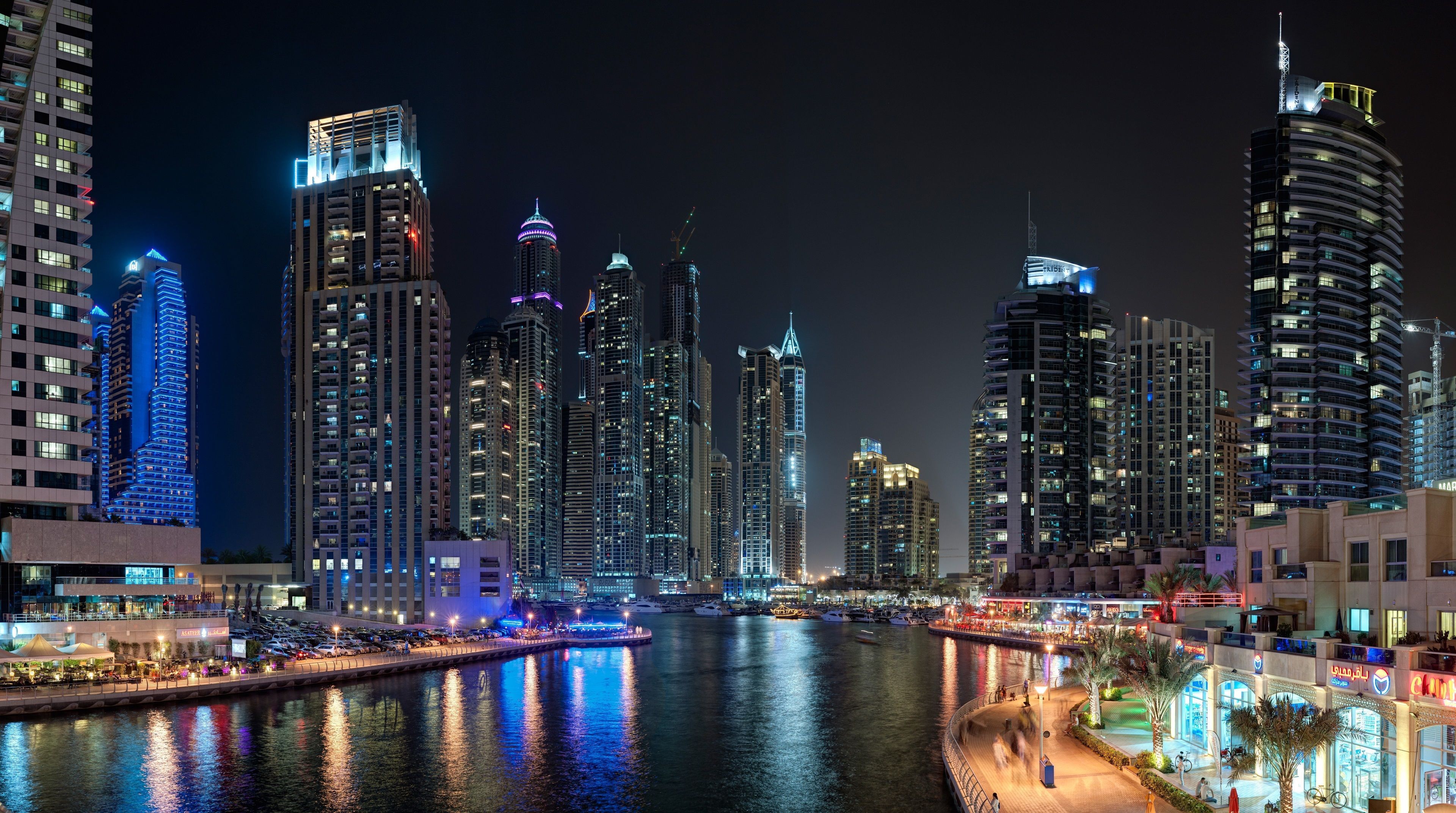 استوری حیرت انگیز شهر دبی و جاهای دیدنی آن در شب
