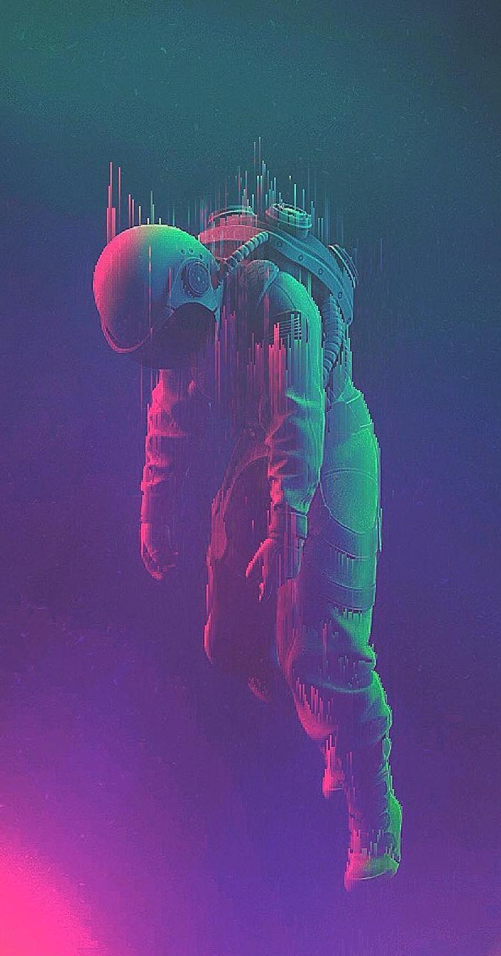 پربازدید ترین بک گراند فضانورد خسته برای تبلت و لپتاپ