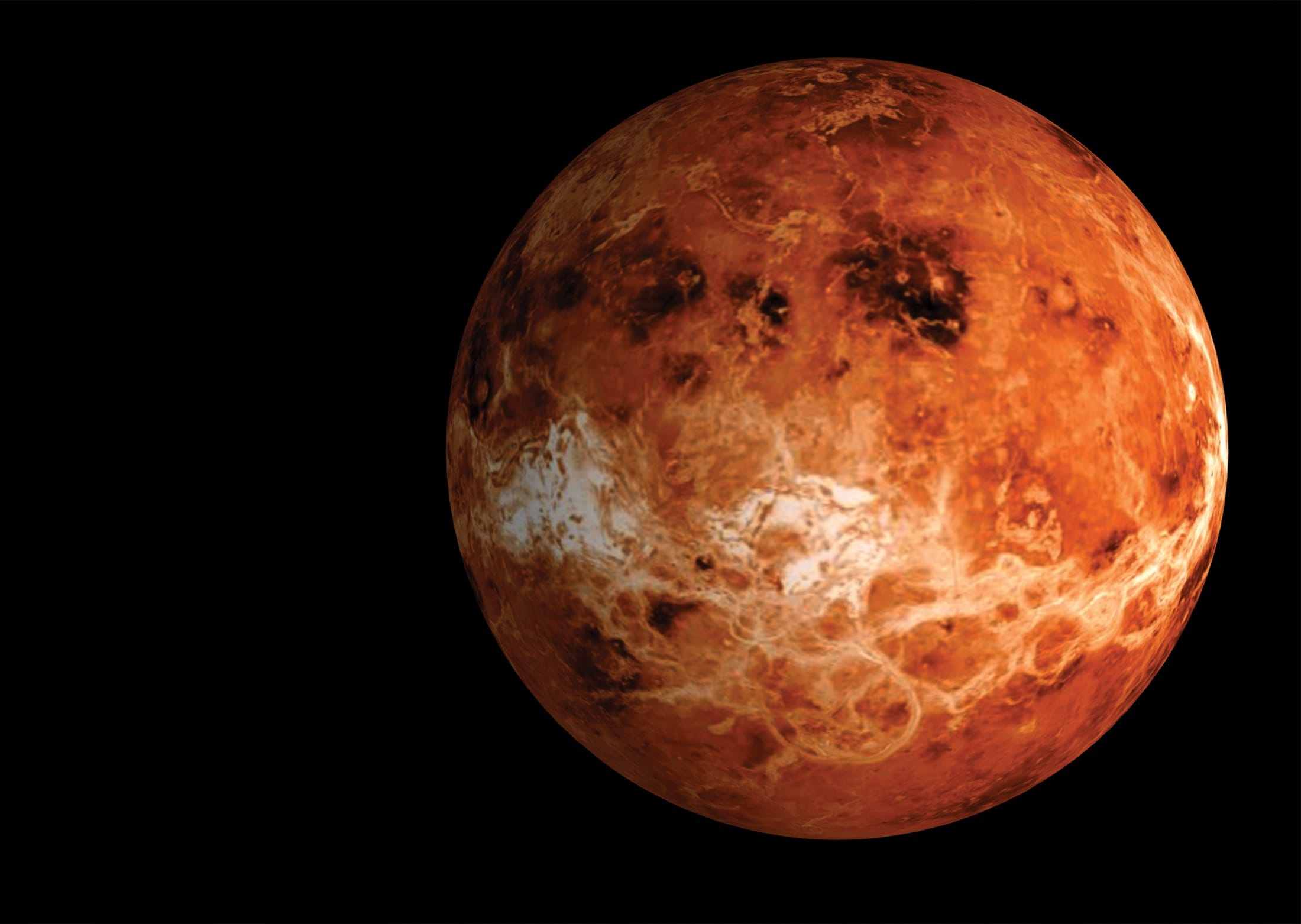 تازه ترین تصویر واقعی سیاره مشهور زهره برای اینستاگرام 