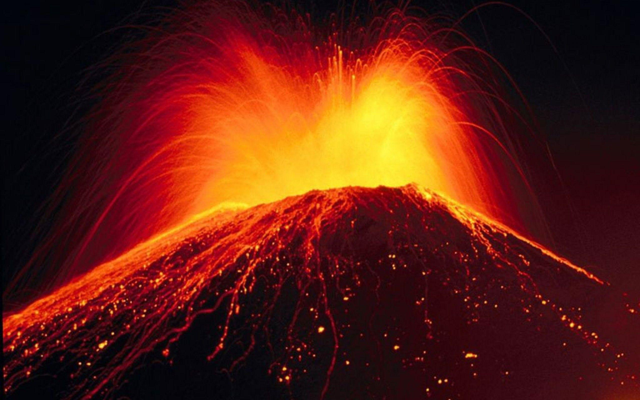 تصویر جالب بزرگترین کوه های آتشفشان فعال جهان برای تحقیق