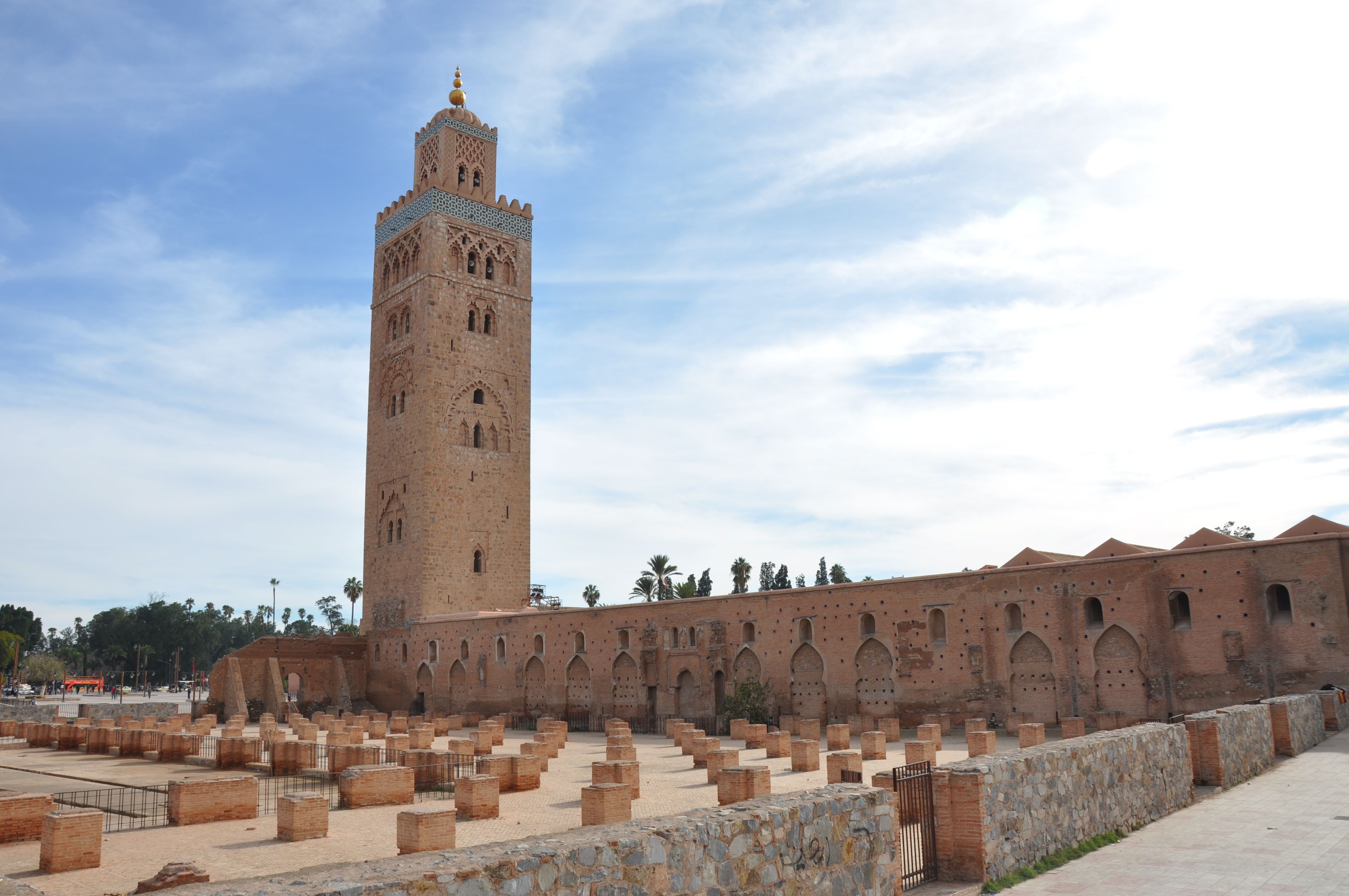 عکس HD از مسجد کتیبه بزرگ ترین مسجد کشور مراکش