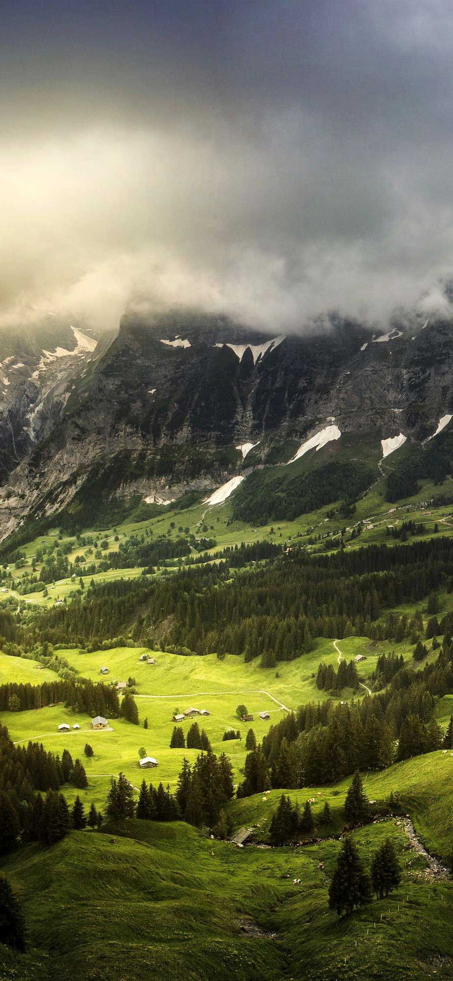 پربازدیدترین بک گراند طبیعت سوئیس برای تمامی گوشی ها