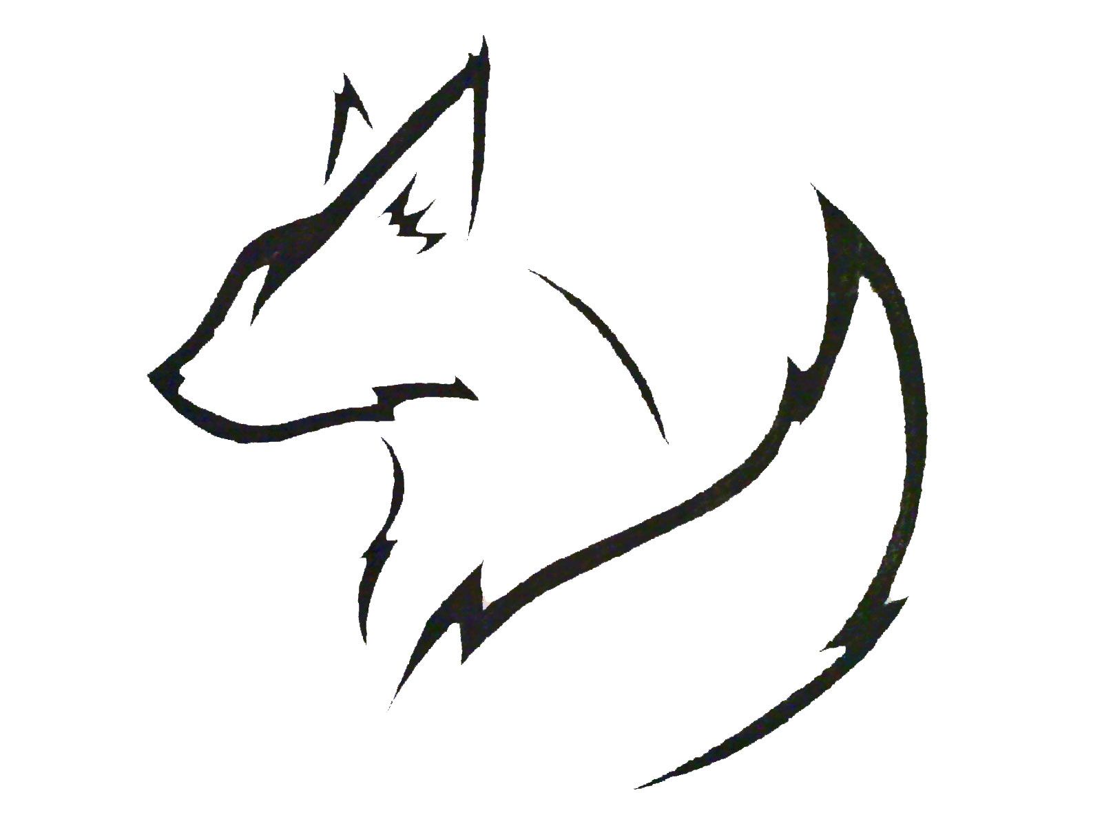 عکس خالکوبی یا تاتو روباه
