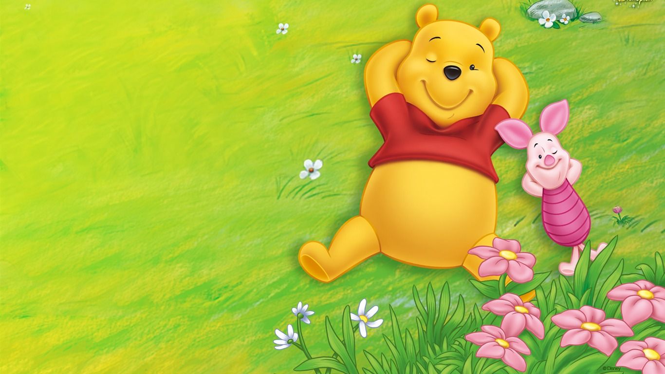 بک گراند ناز و قشنگ انیمیشن خرس پو برای تبلت بچه ها