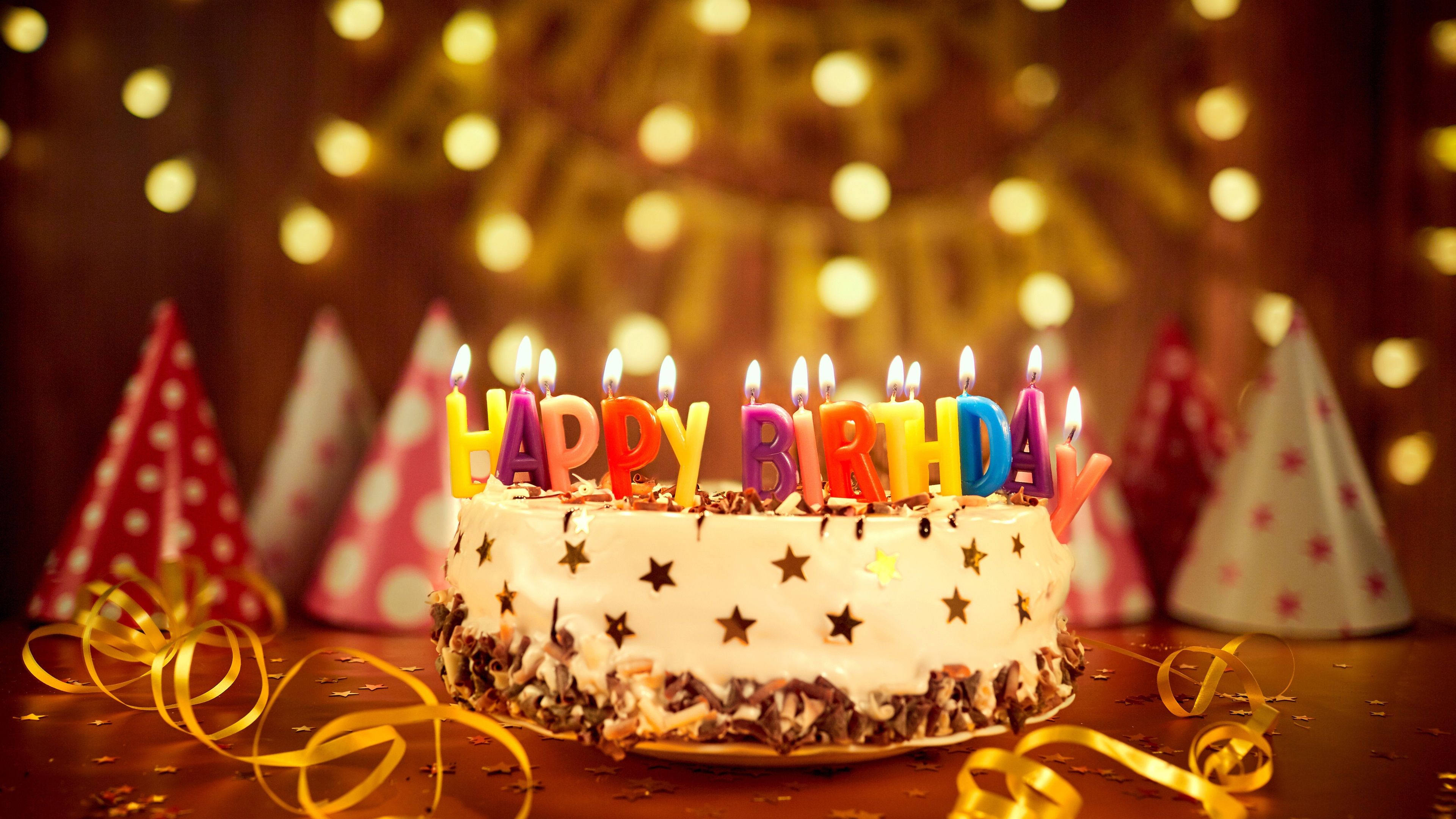 معروف ترین عکس کیک تولد با شمع خوشگل Happy Birthday 