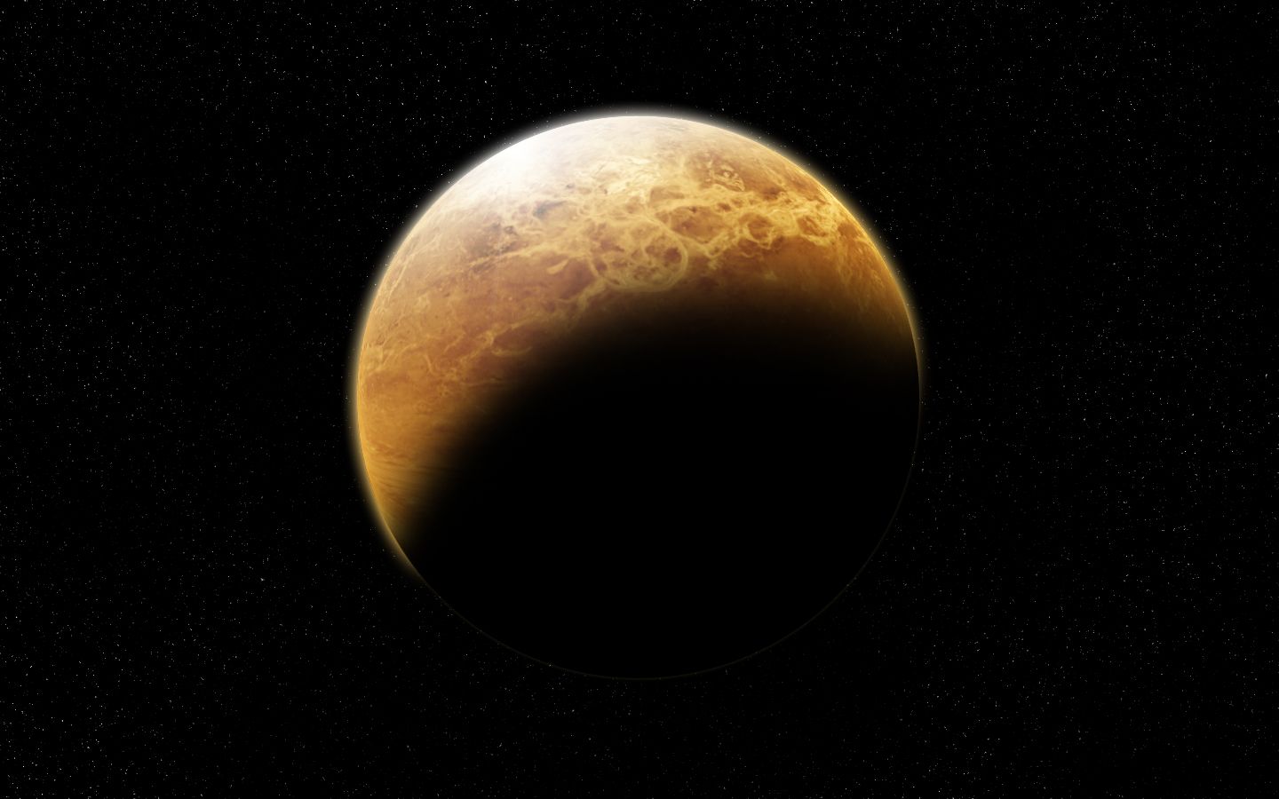 عکس واقعی از سیاره ونوس برای ساخت عکس نوشته