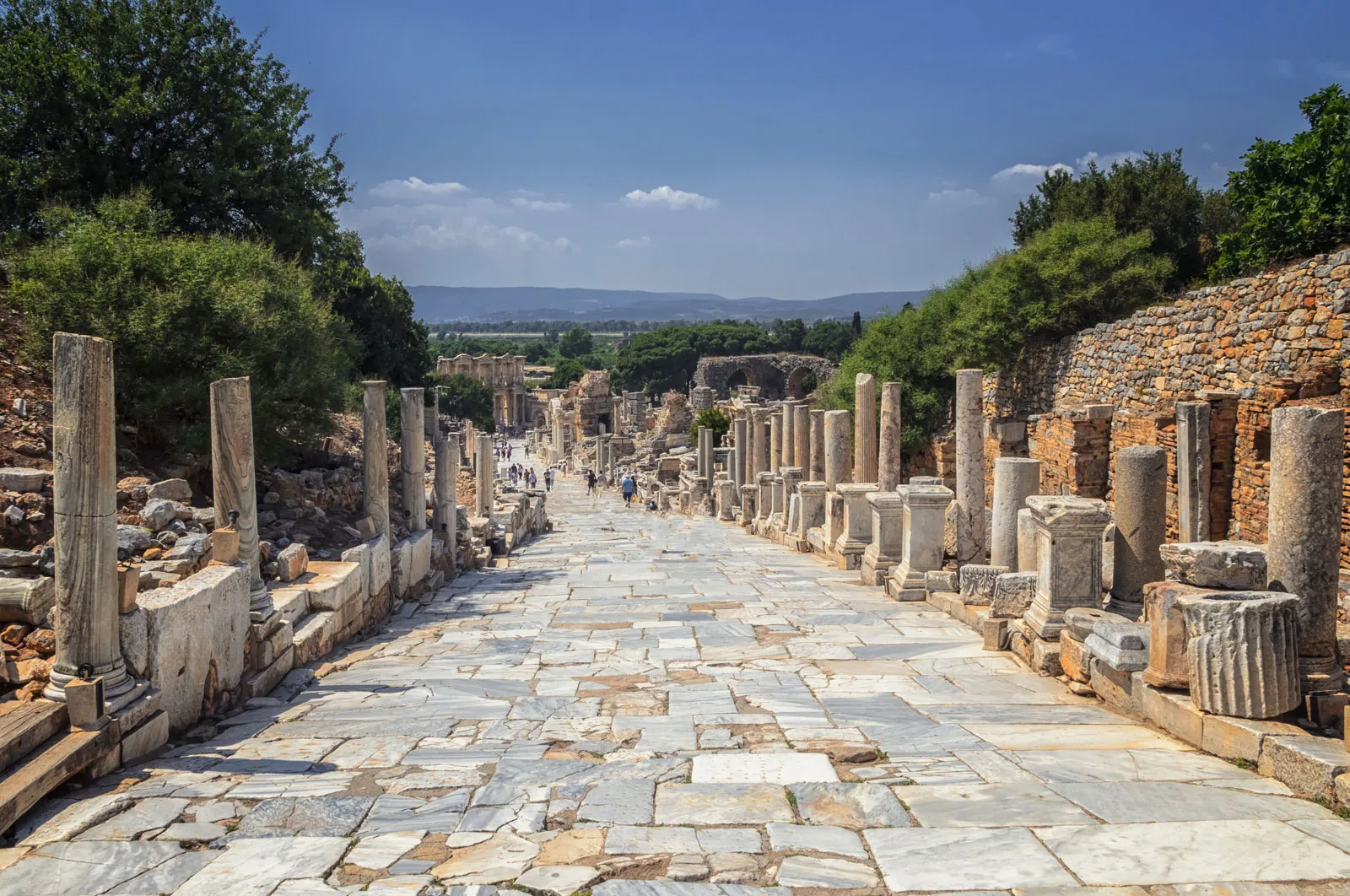 عکس ترکیه افسوس Ephesus یکی از مهمترین مراکز تجاری مدیترانه