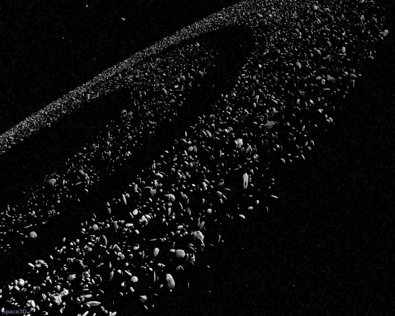 عکس سیاه سفید فوق العاده جالب کمربند سیارکی 2023
