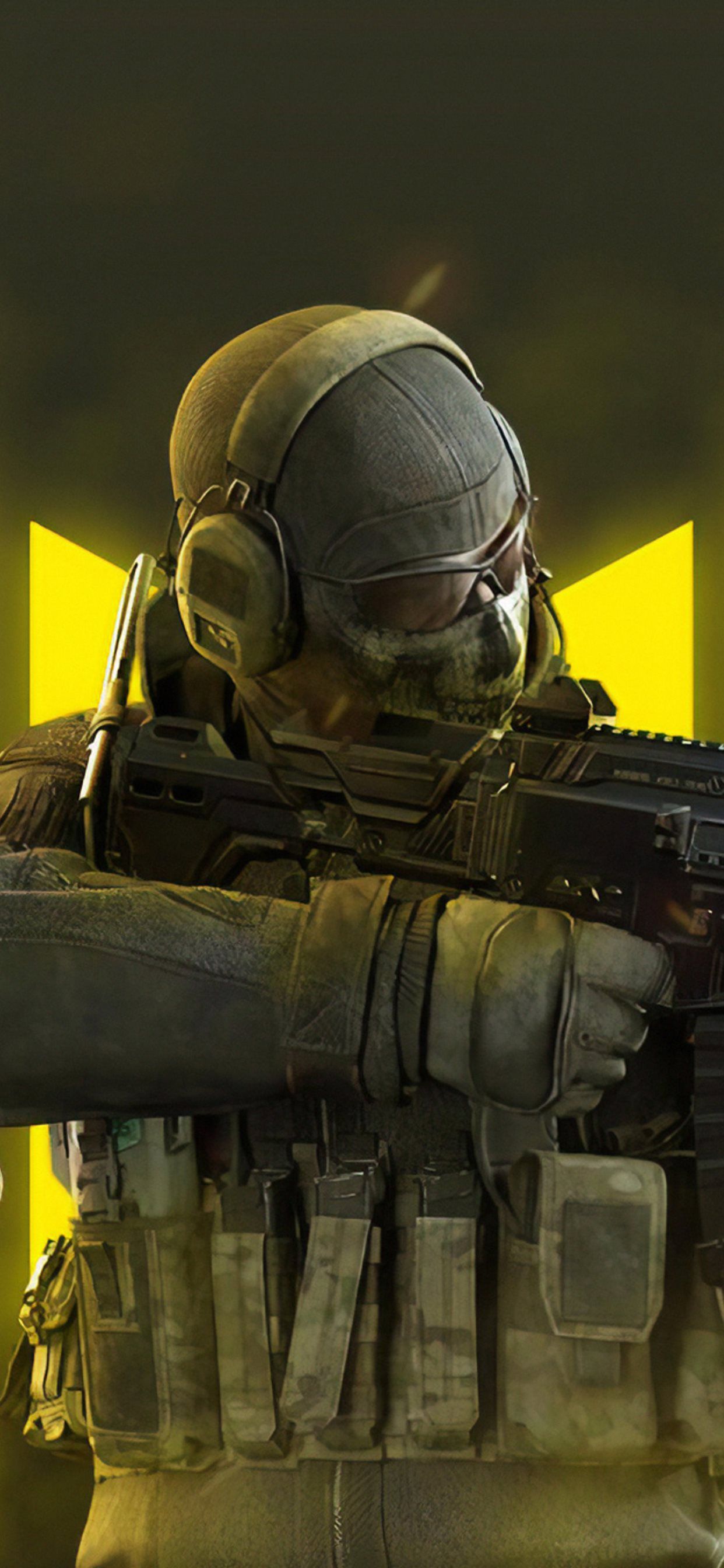 تصویر گرافیکی جالب سرباز با تفنگ در بازی کالاف دیوتی 