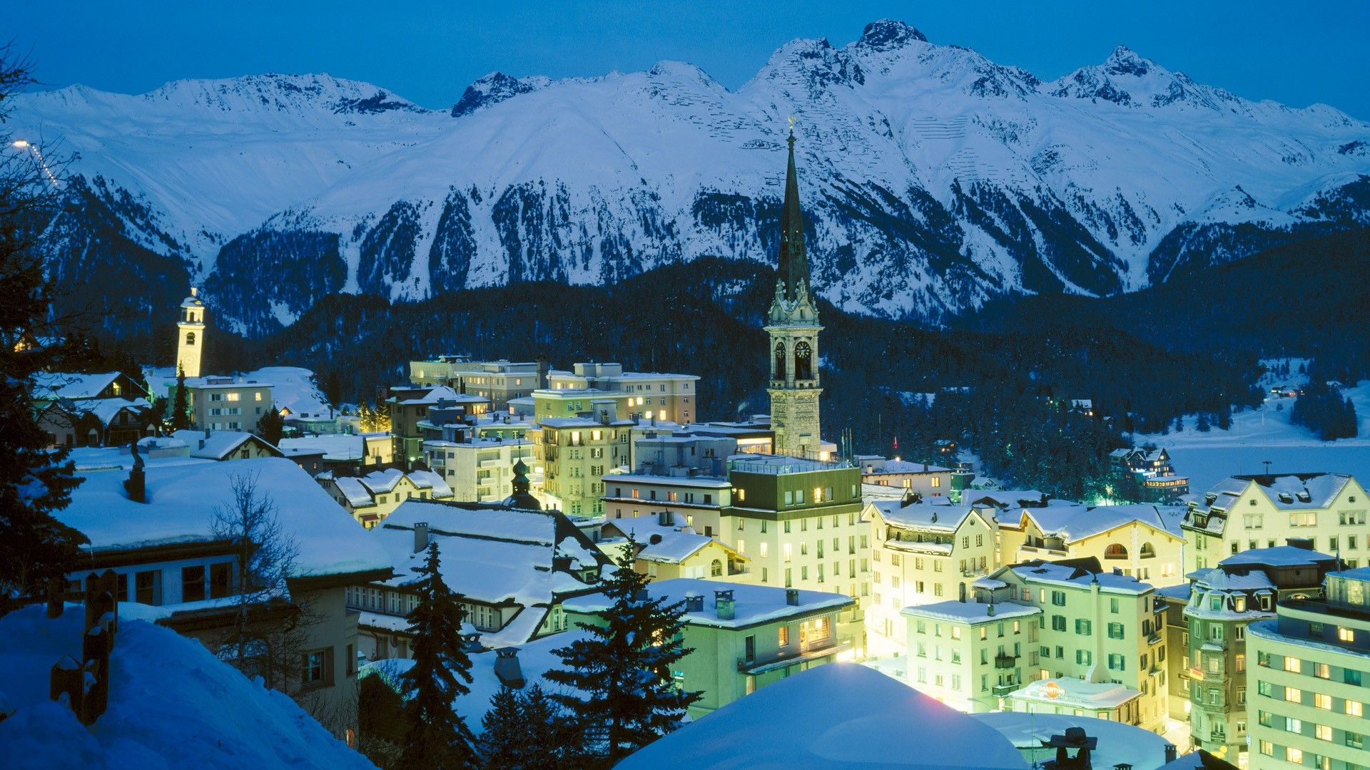 والپیپر زمستان سوئیس