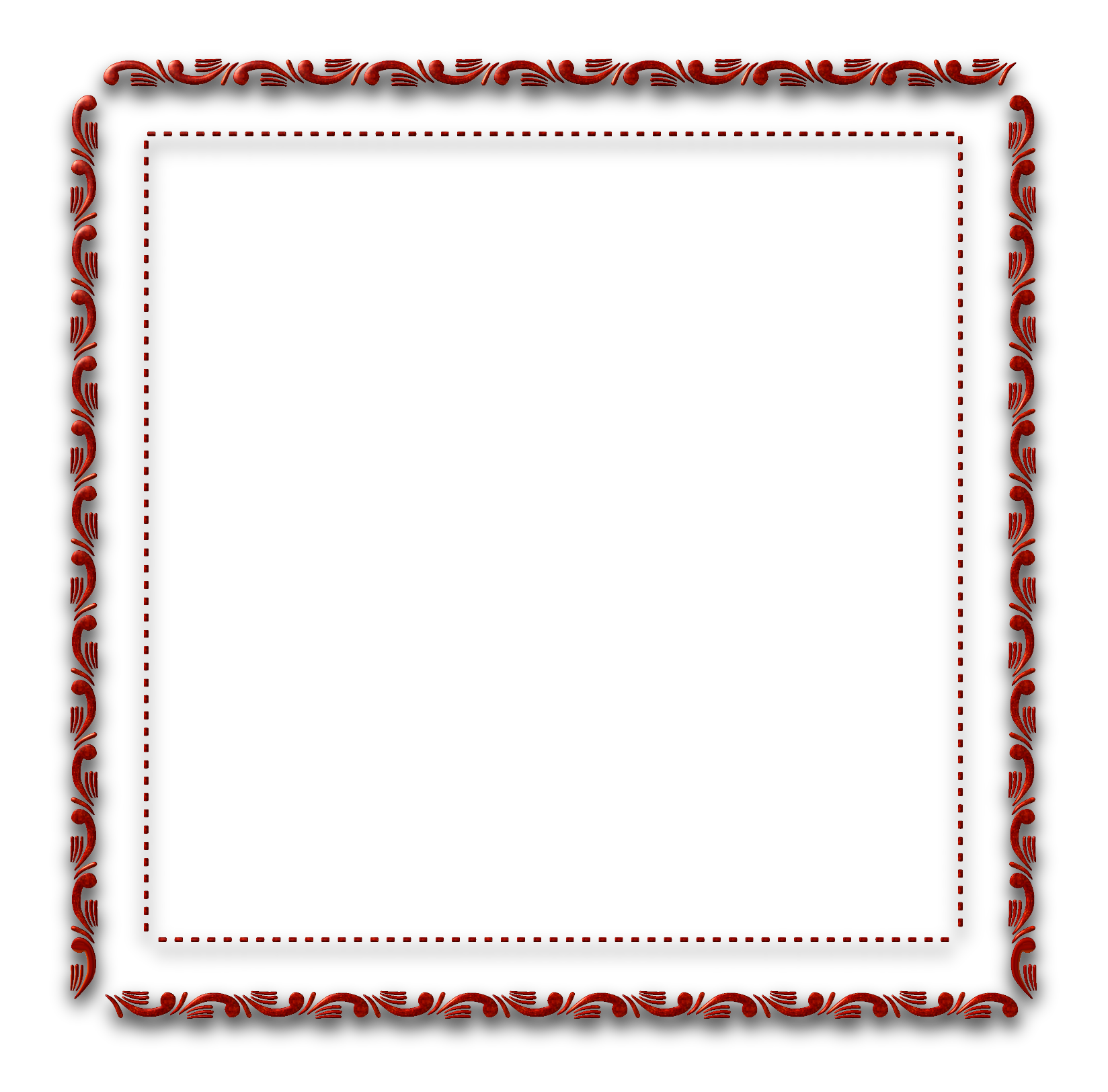 تصویر PNG ترنسپرنت طرح مربعی و قاب مربعی زیبا