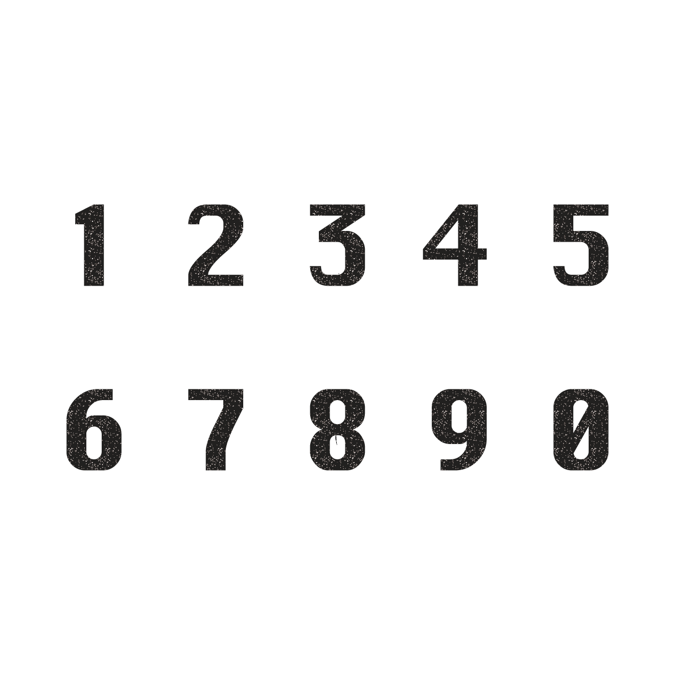 تصویر اعداد ریاضی برای چاپ