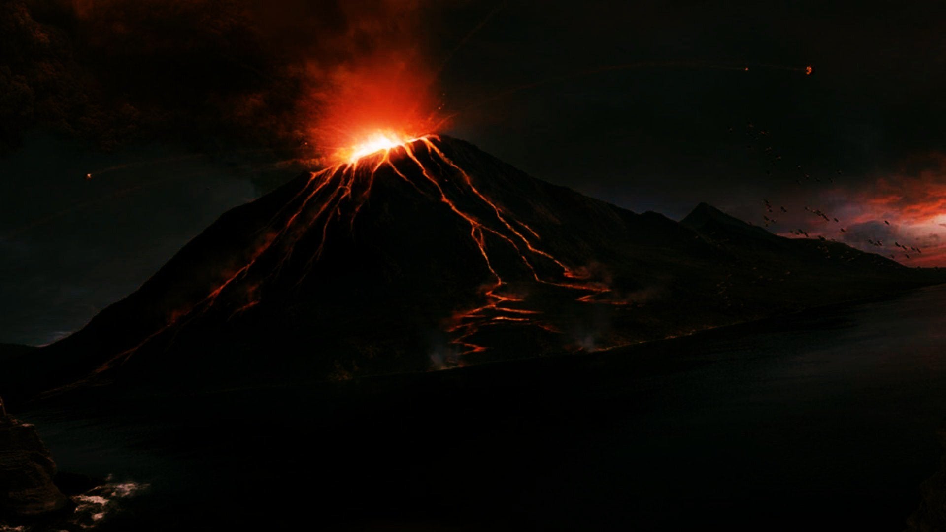 عکس بزرگترین کوه آتشفشان فعال در جهان مخصوص Instagram