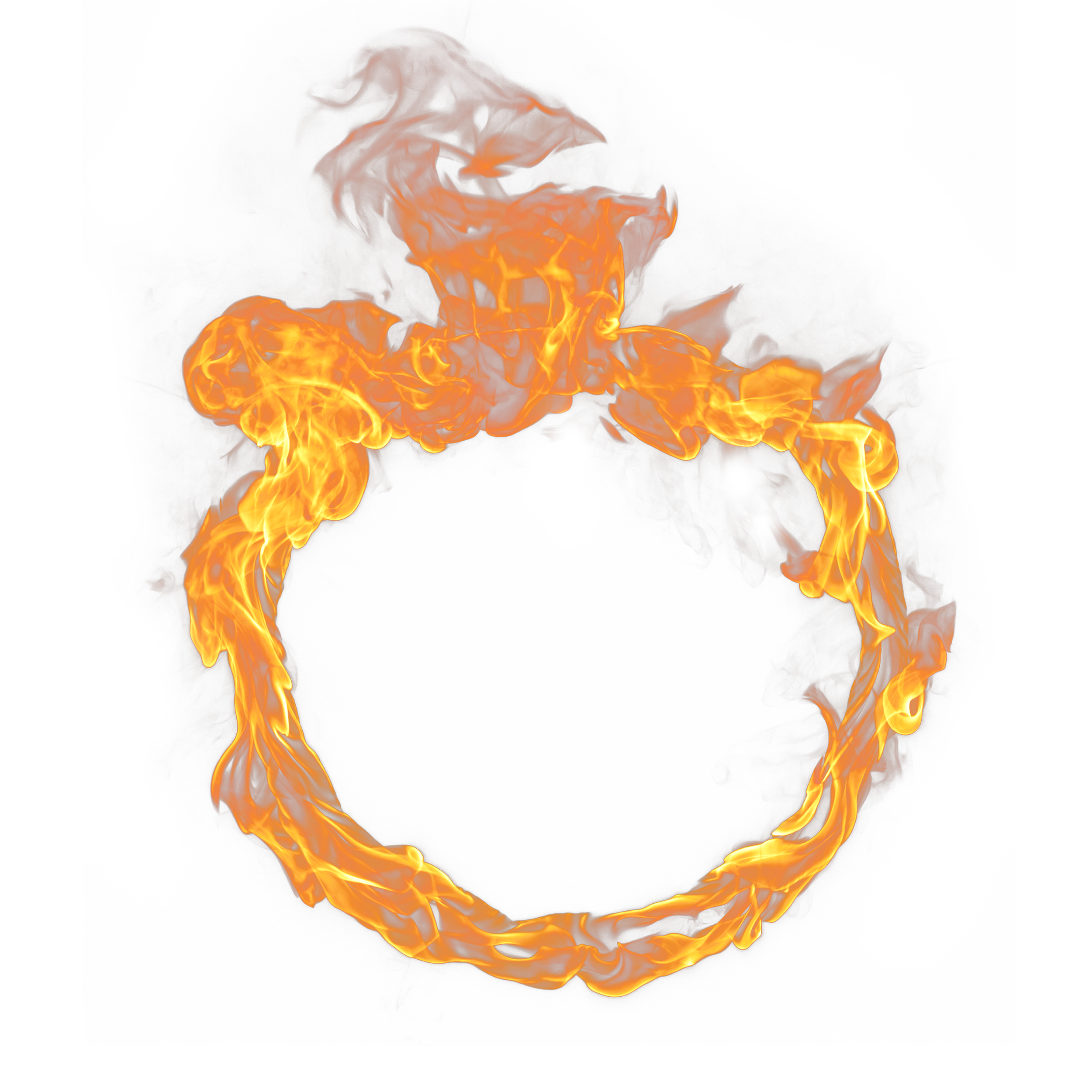 عکس حلقه آتشین دایره ای برای ادیت ویدئو و عکس با فرمت png