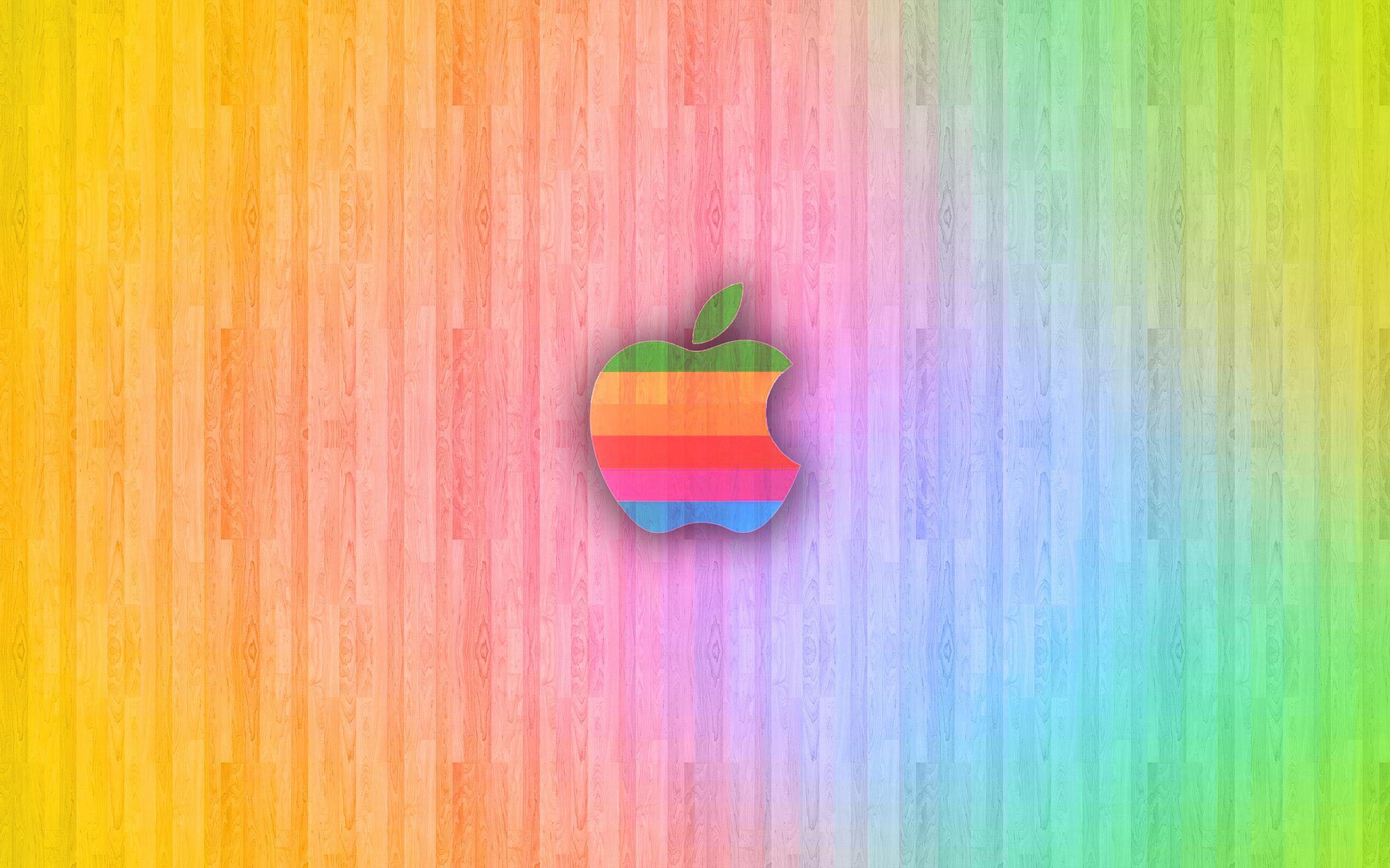 جدیدترین Wallpaper رنگی بهار با نشان سیب اپل