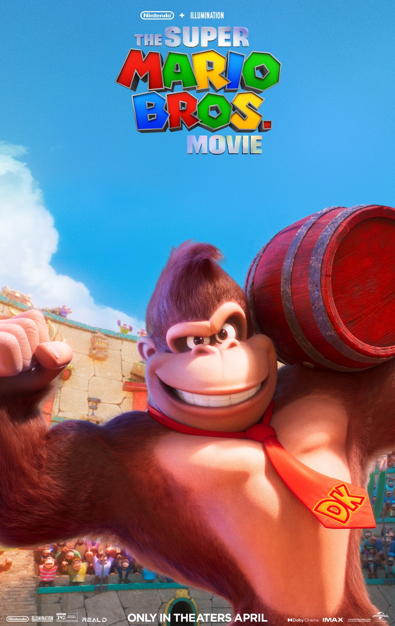 عکس کارتون Super Mario Bros The Movie با طرح گوریل عکس کارتون Super Mario Bros The Movie با طرح گوریل