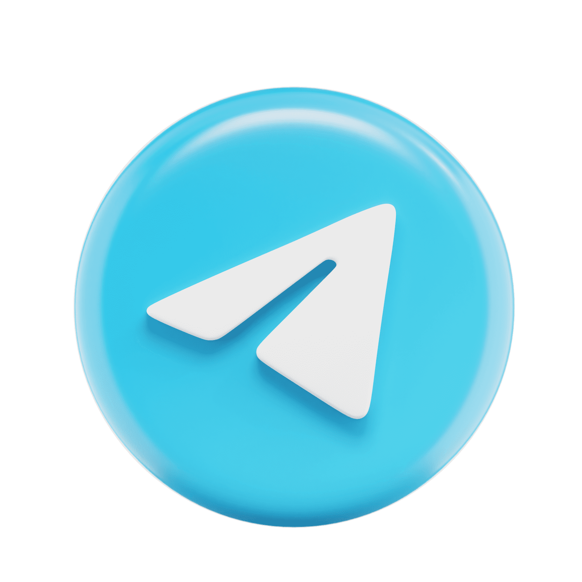 دانلود آیکون Telegram بدون پس زمینه با طراحی جالب