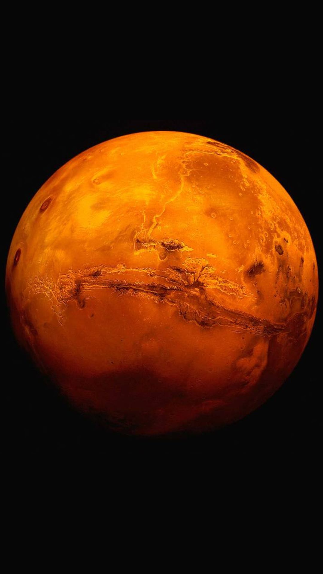 تصویر زمینه سیاره مریخ یا مارس مناسب گوشی آیفون 