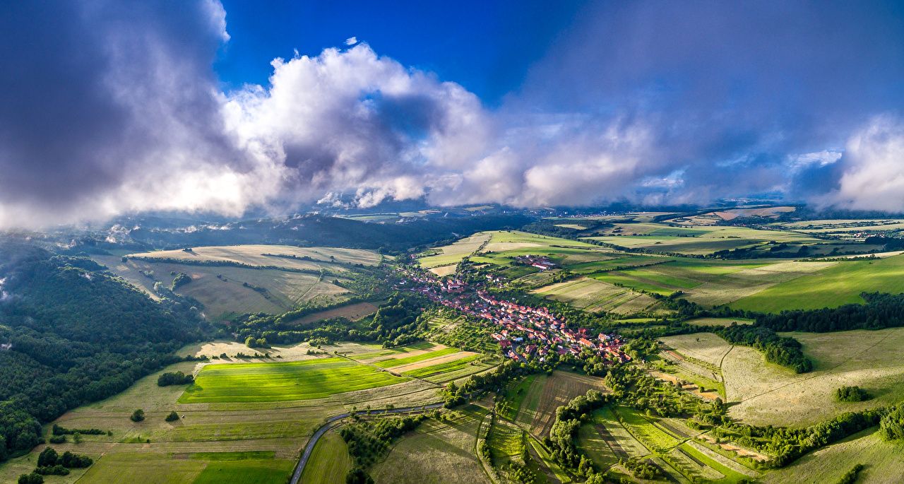 عکس هوایی از طبیعت جمهوری چک