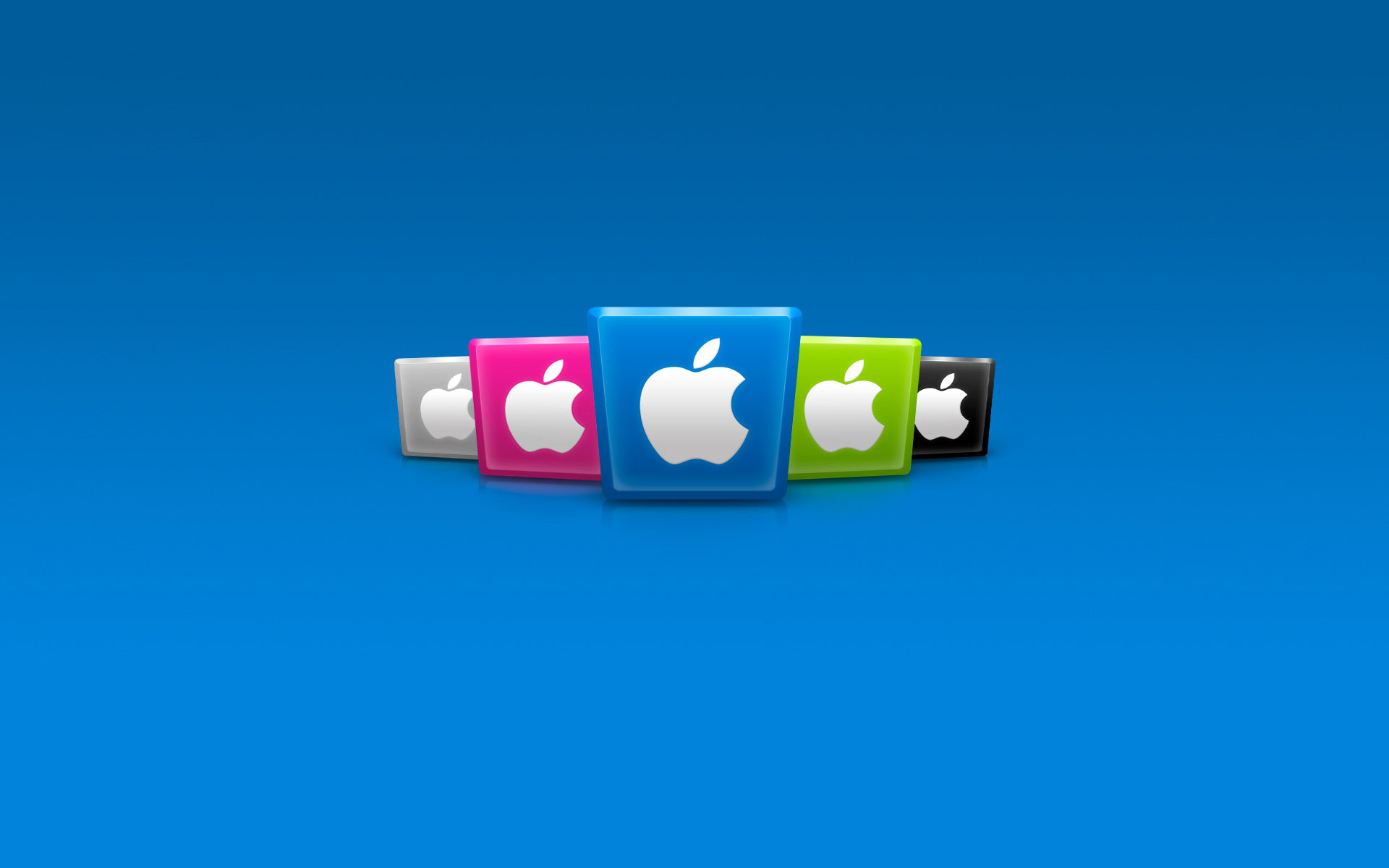 عکس کاربردی لوگوی رنگی شرکت اپل مخصوص پست اینستاگرام 