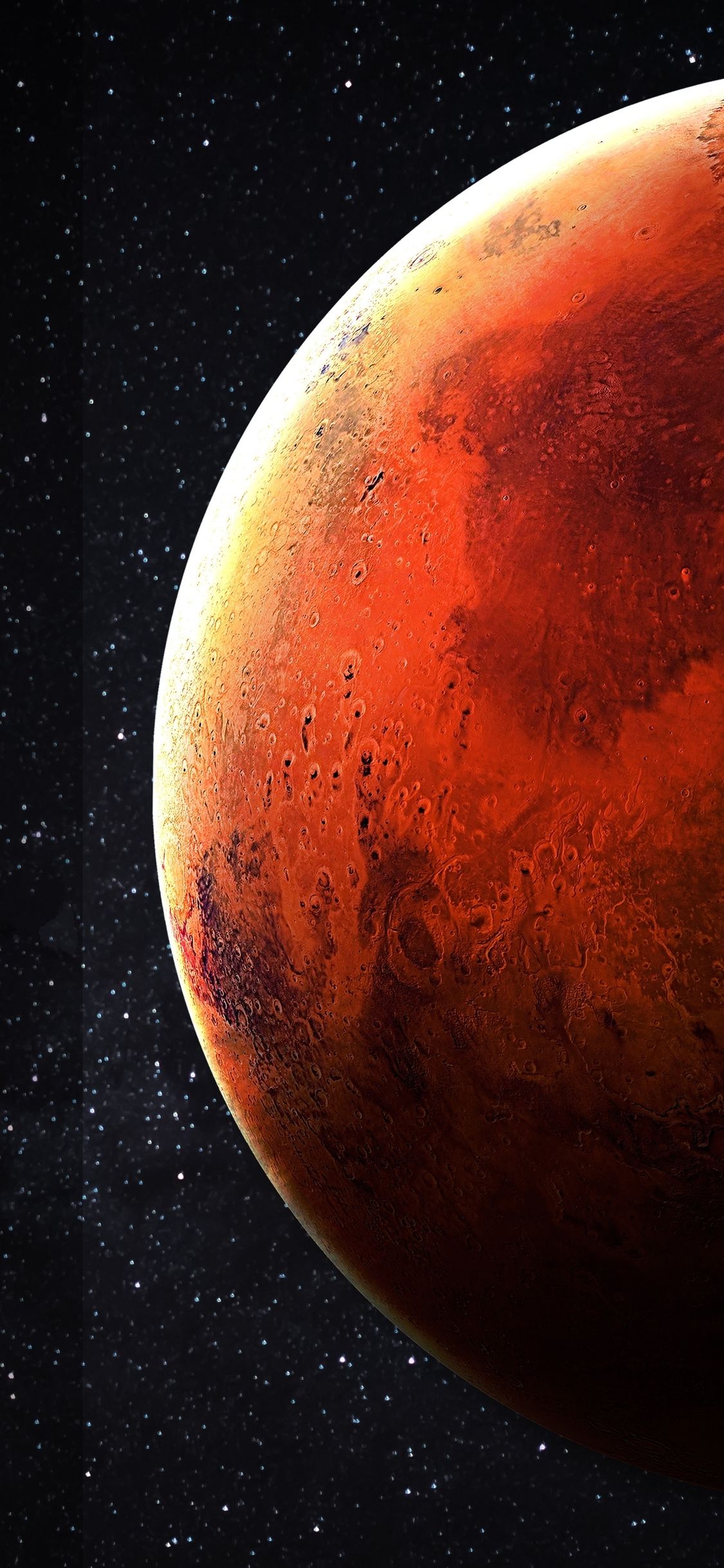 دانلود رایگان عکس Full HD مریخ برای زمینه موبایل 