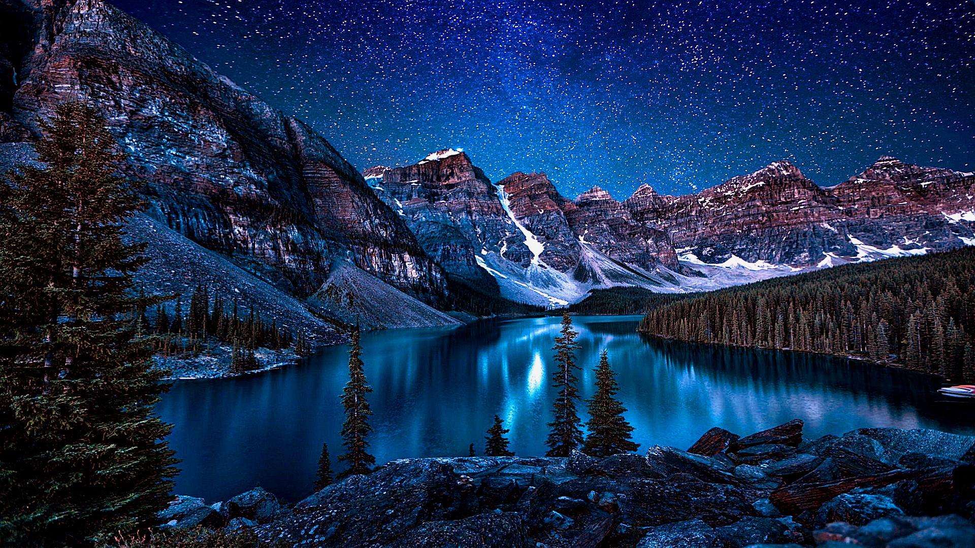 عکس بی همتا دریاچه و طبیعت ونکوور کانادا 4K