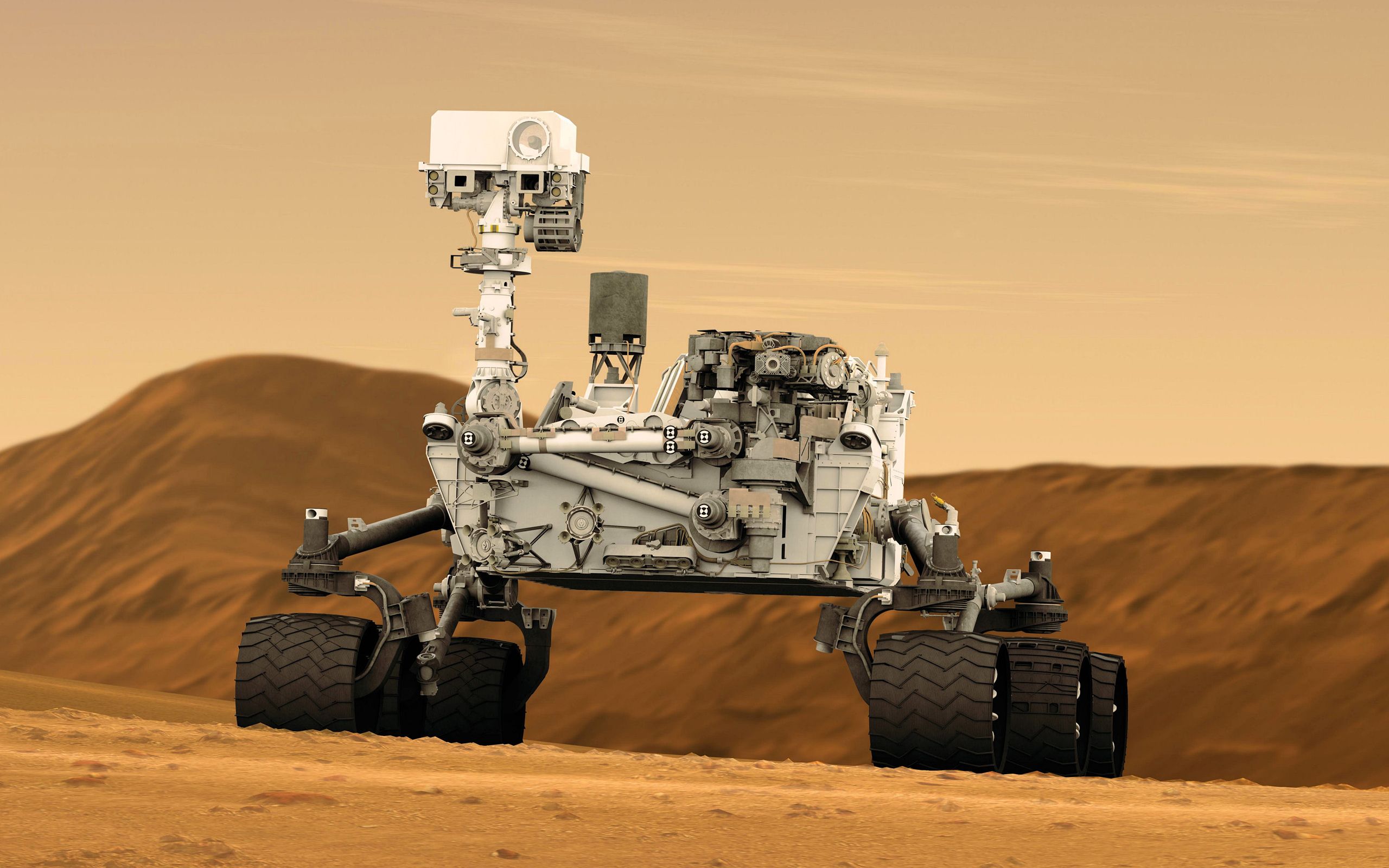 عکس جالب از دستگاه فرستاده شده به مریخ برای تحقیقات