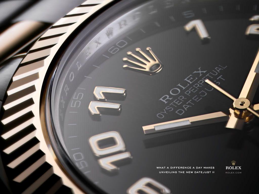 تصویر مسحور کننده از Rolex Watch مشکی رنگ با جزئیات شاهکار 