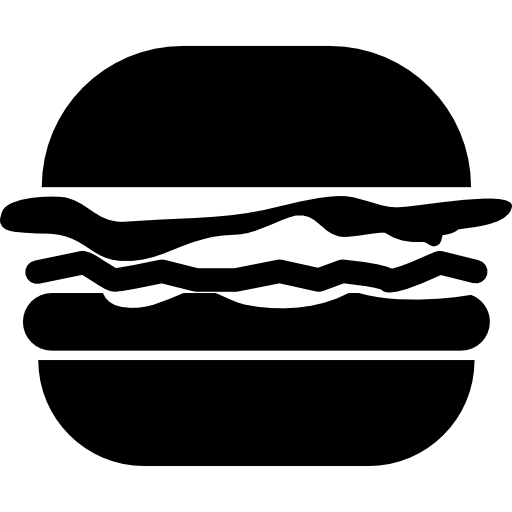 عکس png رایگان همبرگر رنگ مشکی لوکس برای کافه عکس png رایگان همبرگر رنگ مشکی لوکس برای کافه