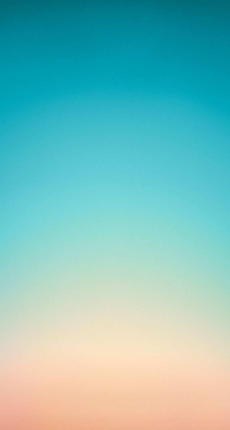 عکس زمینه گرادیانت آیفون با طیف رنگی آبی کرمی خوشگل