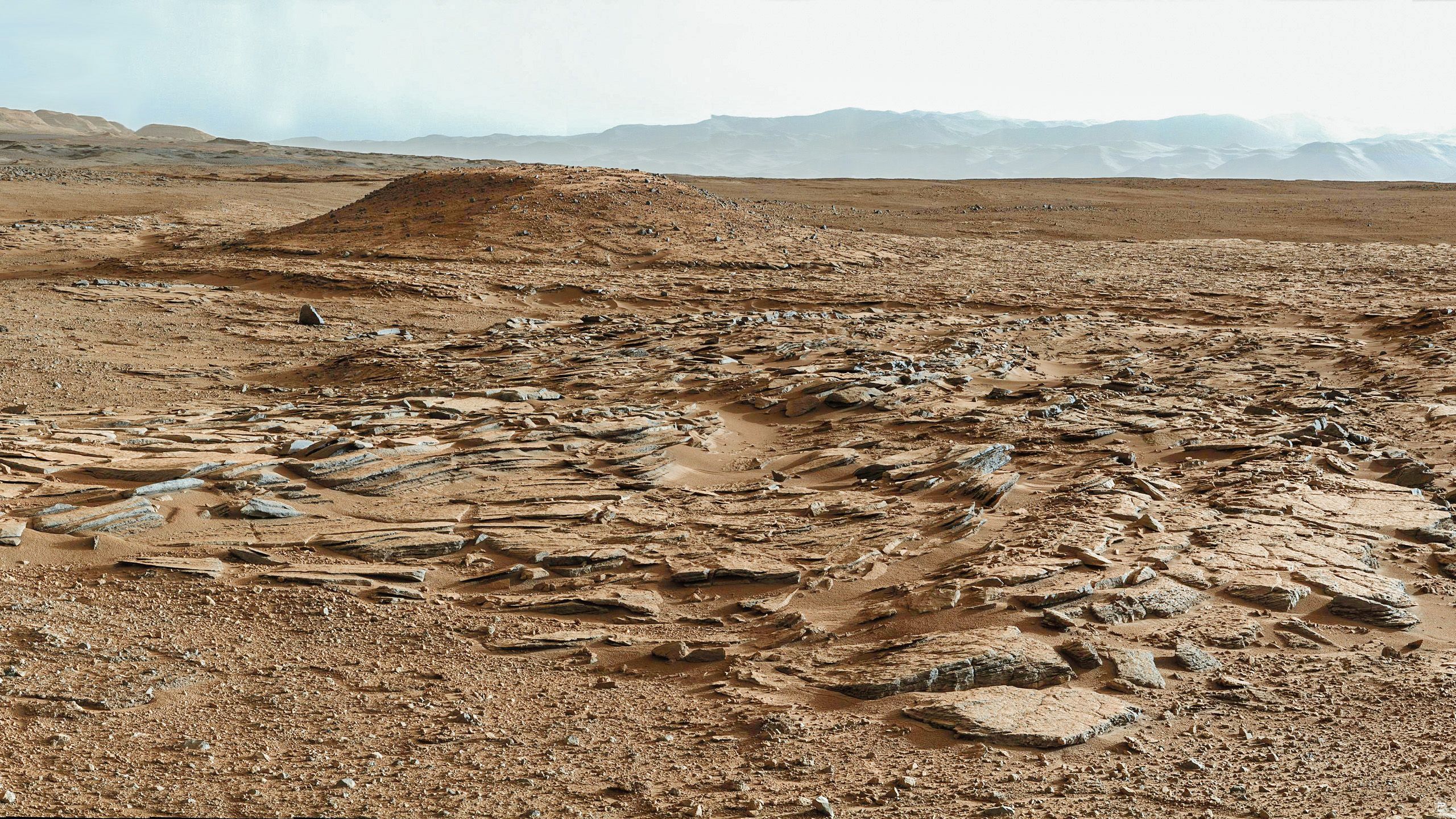 جدید ترین نمای سطح سیاره مریخ با جزئیات جالب توجه 