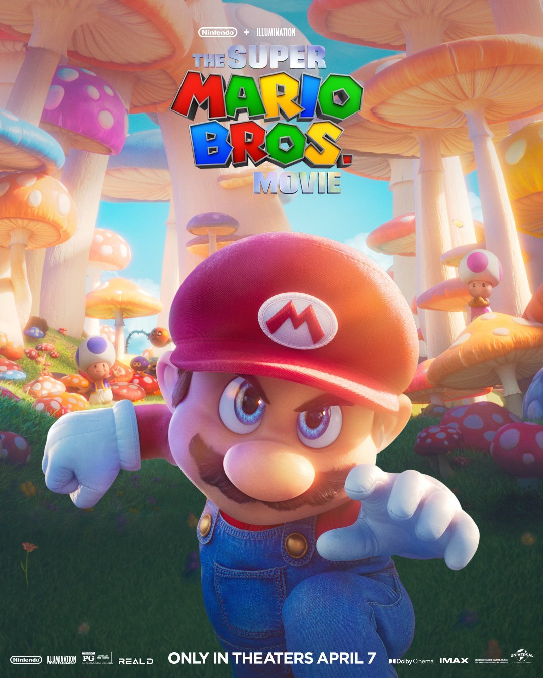دانلود جدیدترین پوستر فیلم Super Mario Bros The Movie