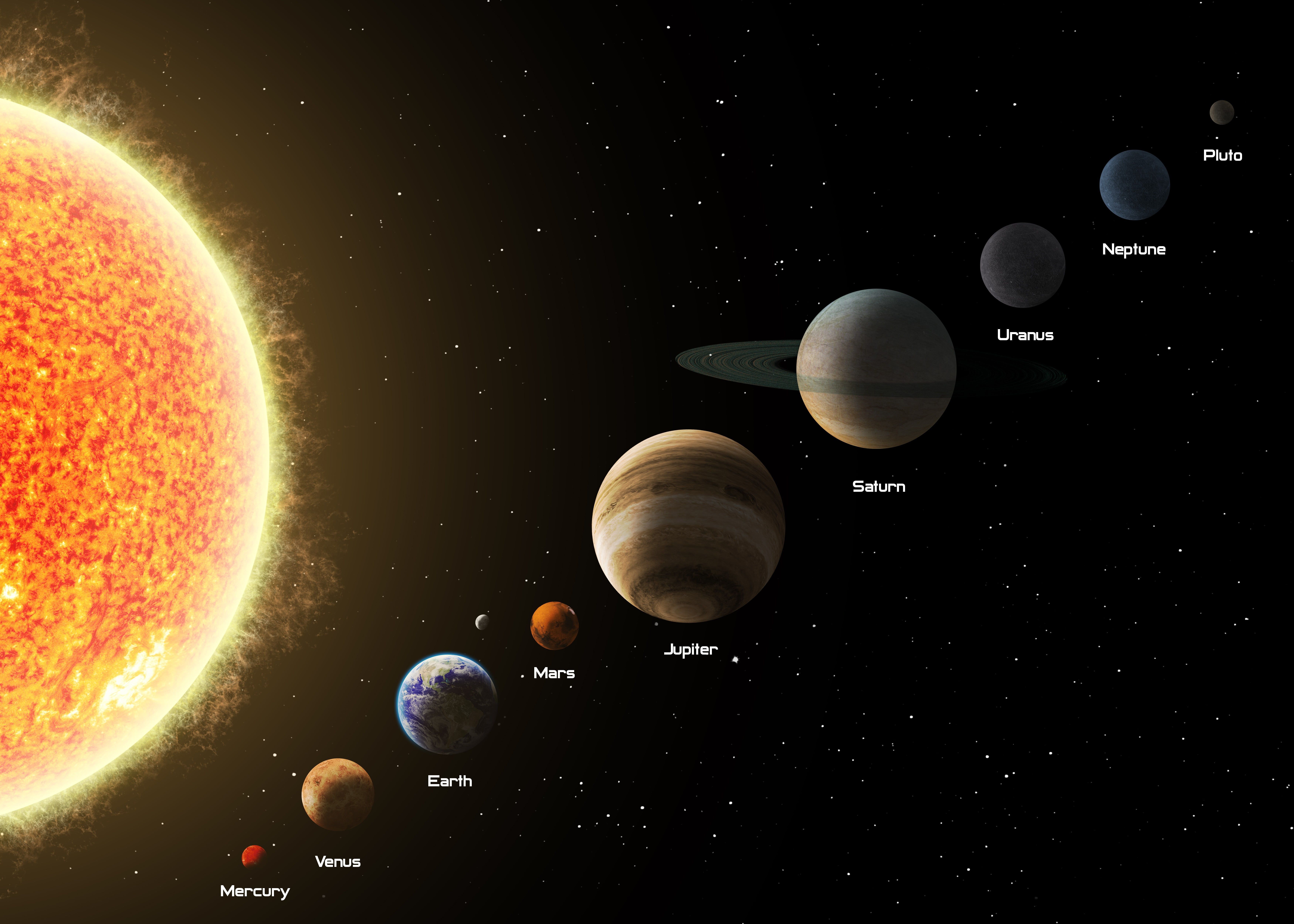 عکس سیاره ونوس ناهید یا زهره به عنوان دومین سیاره منظومه شمسی