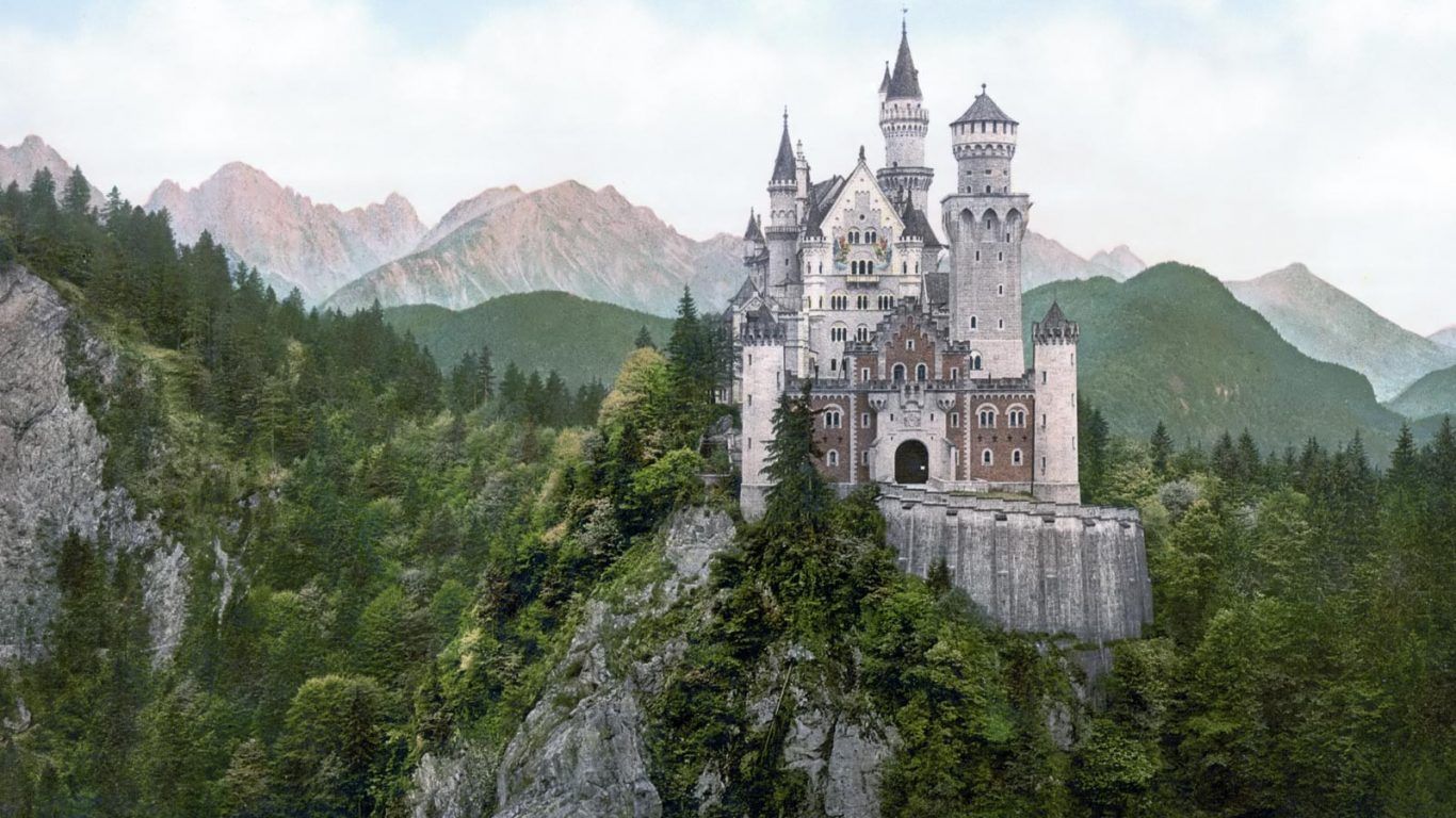 عکس کاخ زیبا در طبیعت جمهوری چک