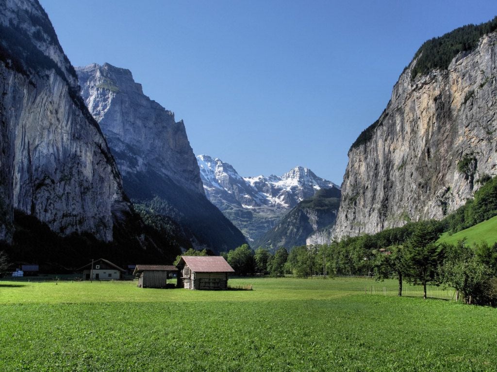 تصویری بی نظیر از طبیعت سوئیس