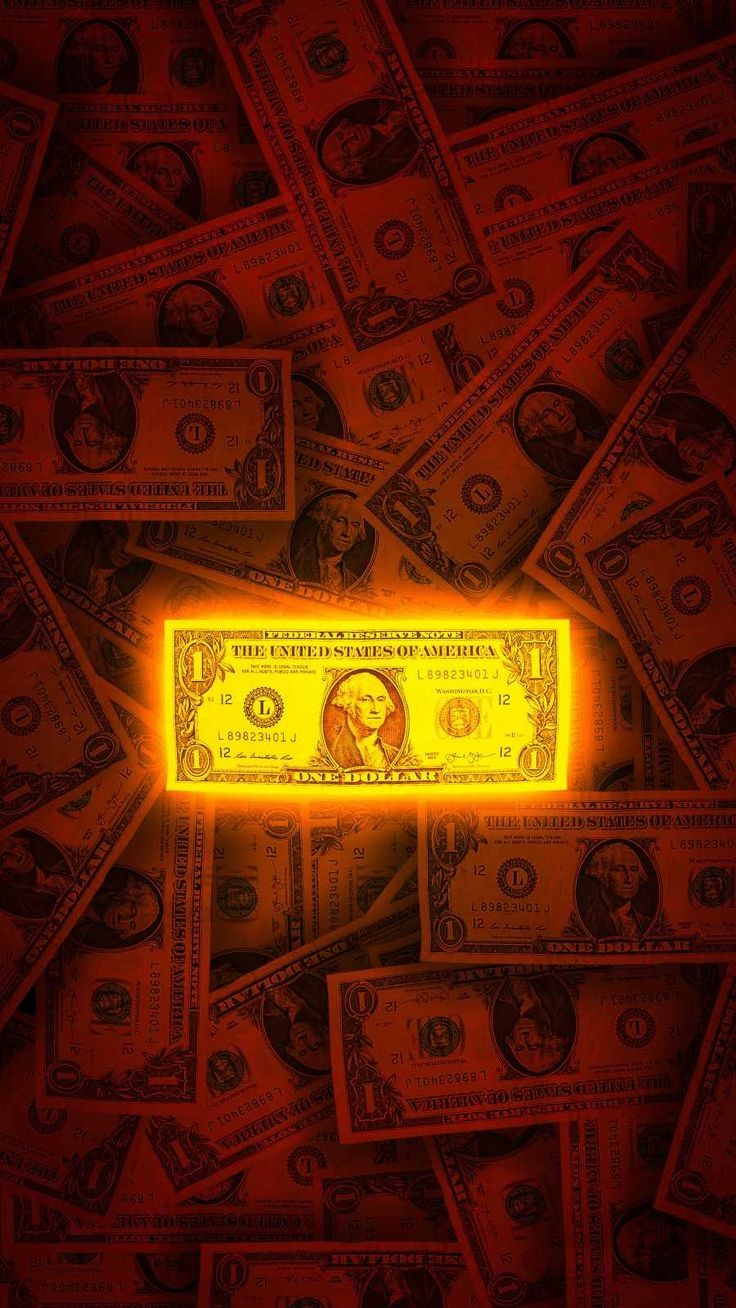 عکس ایدیت شده دلار طرح طلایی مناسب بک گراند گوشی