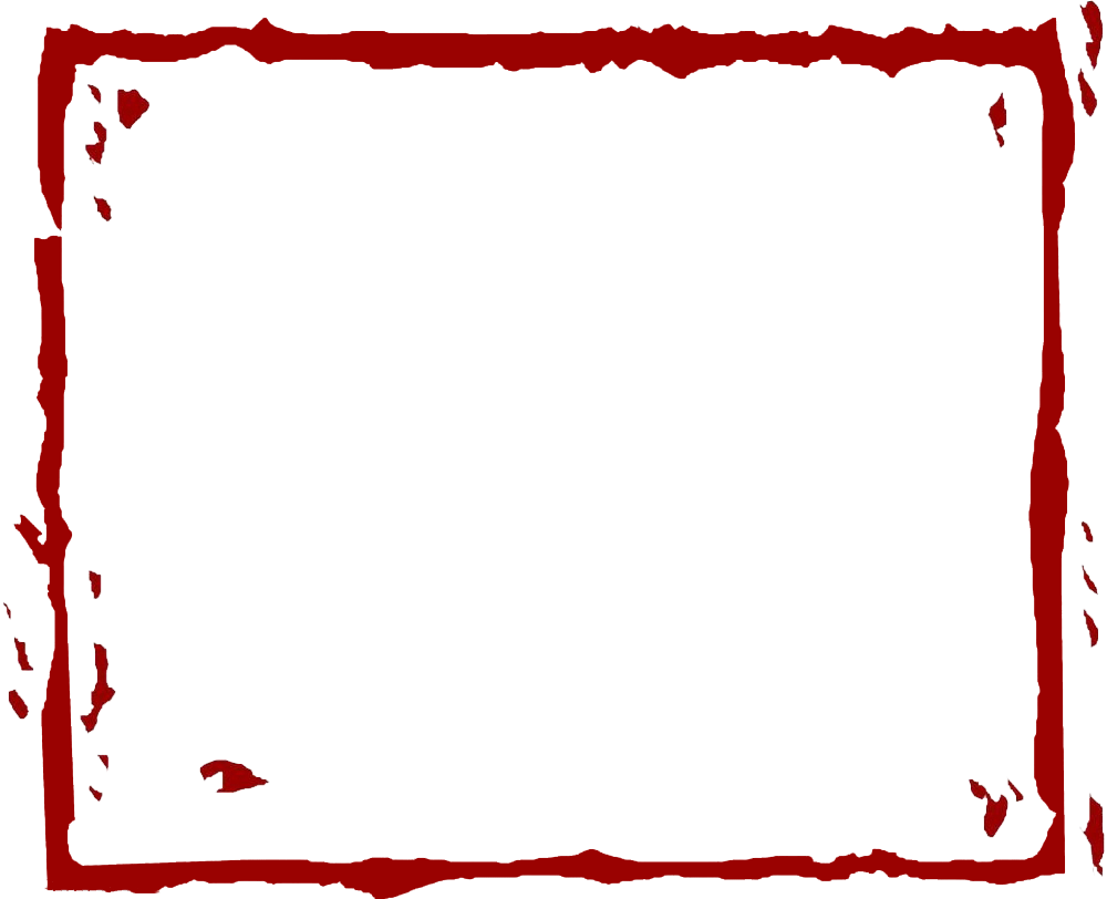 حاشیه و کادر ساده مربع قرمز برای نوشتن متن