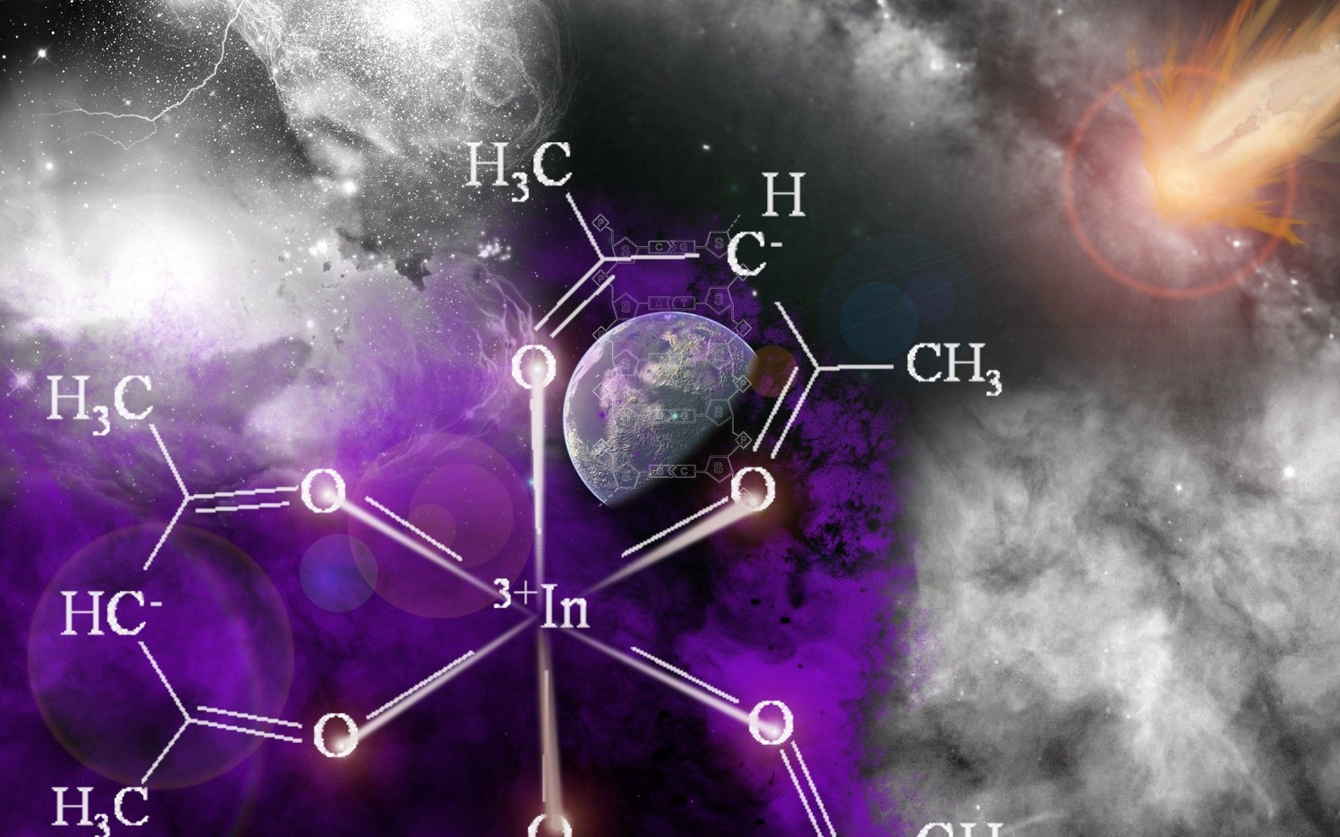 ساختار مولکولی سیارات از نگاه علم شیمی با کیفیت دیدنی