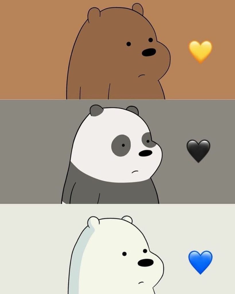 عکس خرس های کارتونی ناز در انیمیشن مشهور We Bare Bears