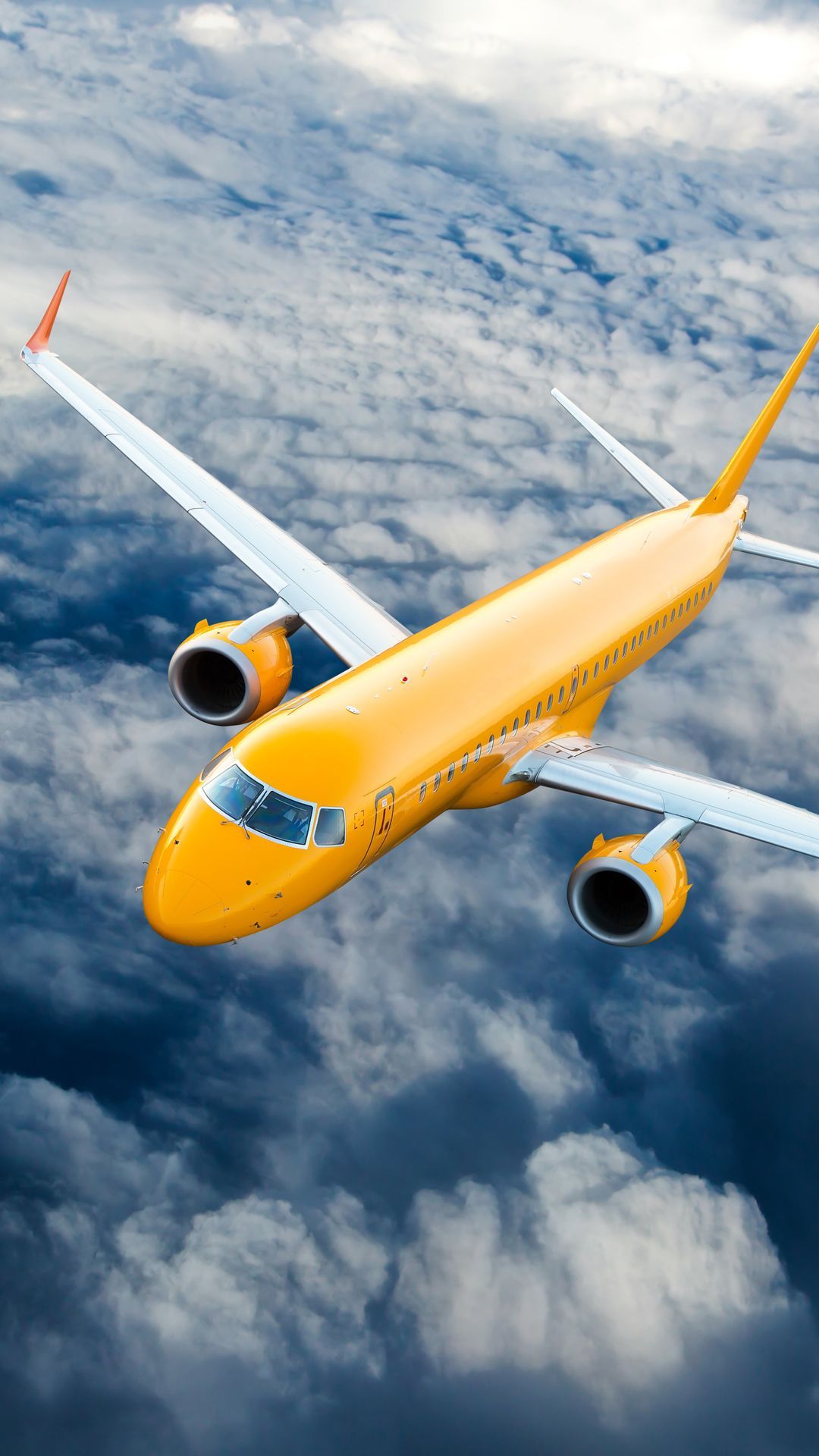عکس هواپیمای شخصی زرد خاص