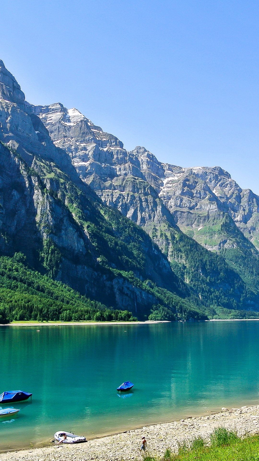 جدید ترین بک گراند از دریاچه تفریحی گردشگری در سوئیس